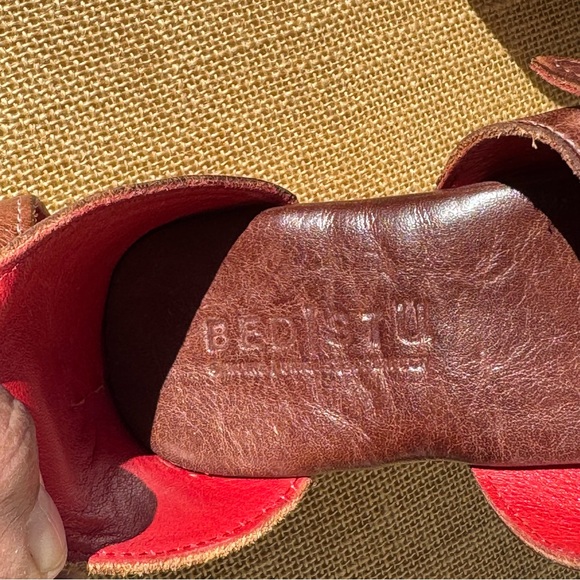 Bed Stu Alba Leather Heeled Sandal Size 7.5 - Picture 15 of 16